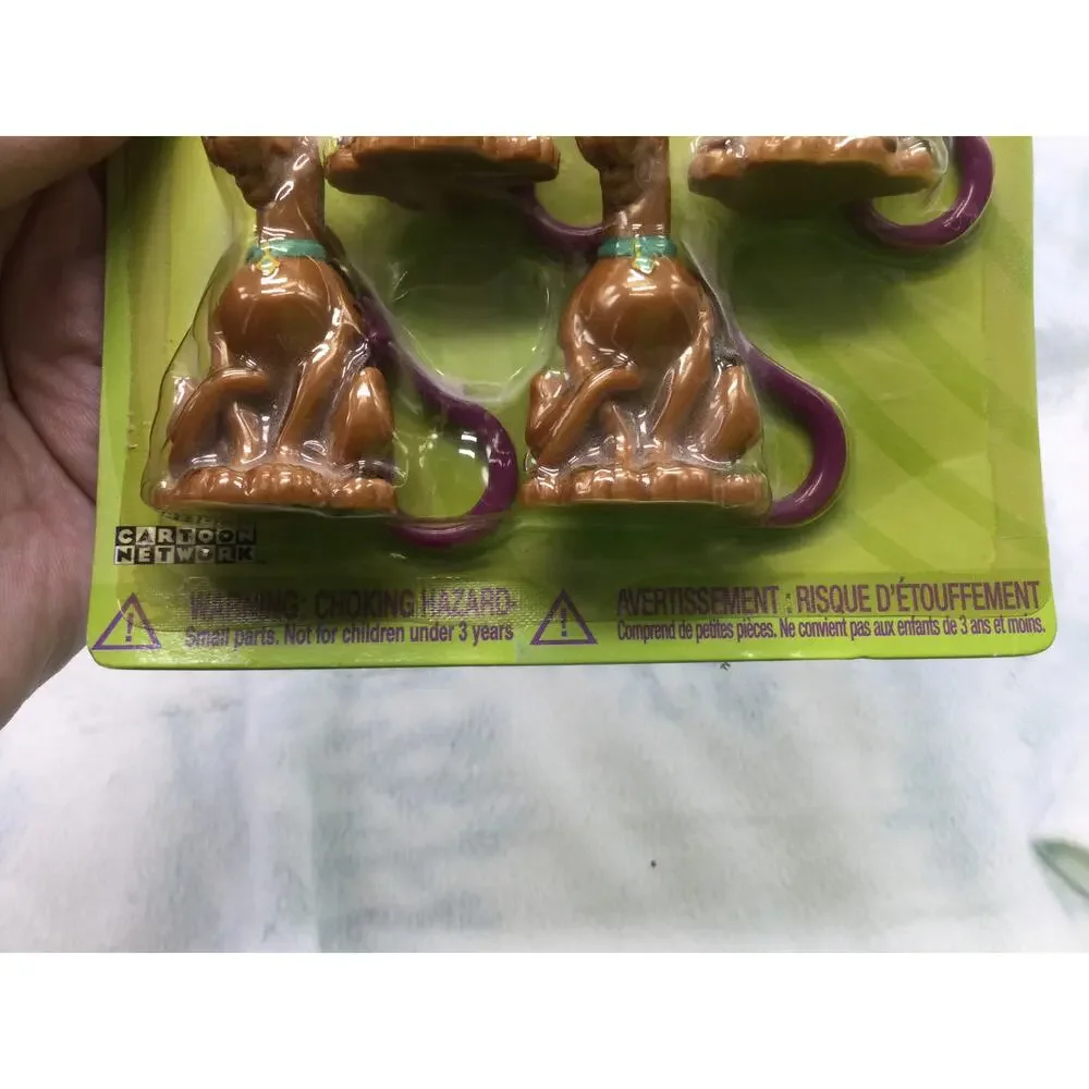 Vintage Scooby Doo Birthday Party Favors Backpack Clips 4 NIP